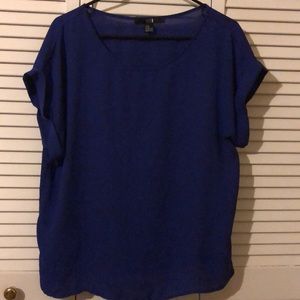Royal blue Blouse